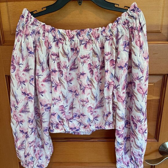 DONATING IF NOT PURCHASED BY 12.1.25 -- Off the shoulder Blouse. NWOT - Picture 2 of 9